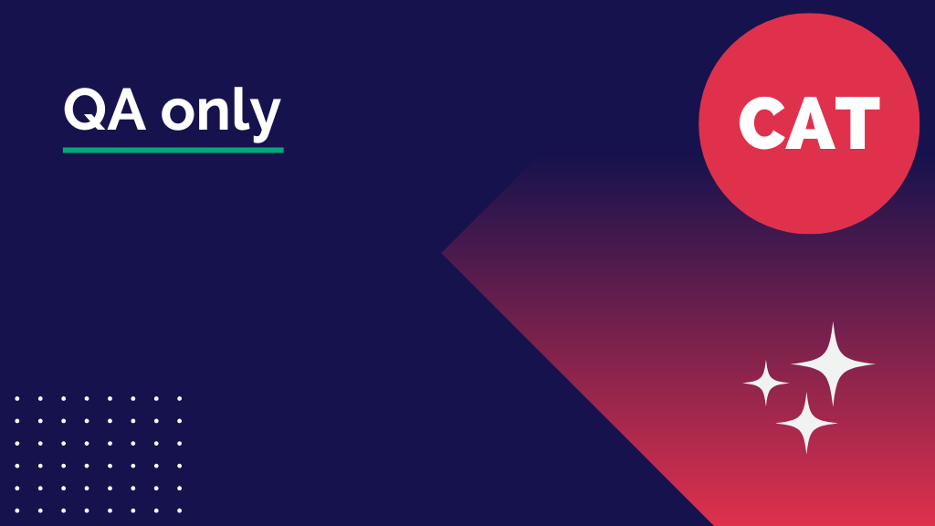 Image for QA Only course